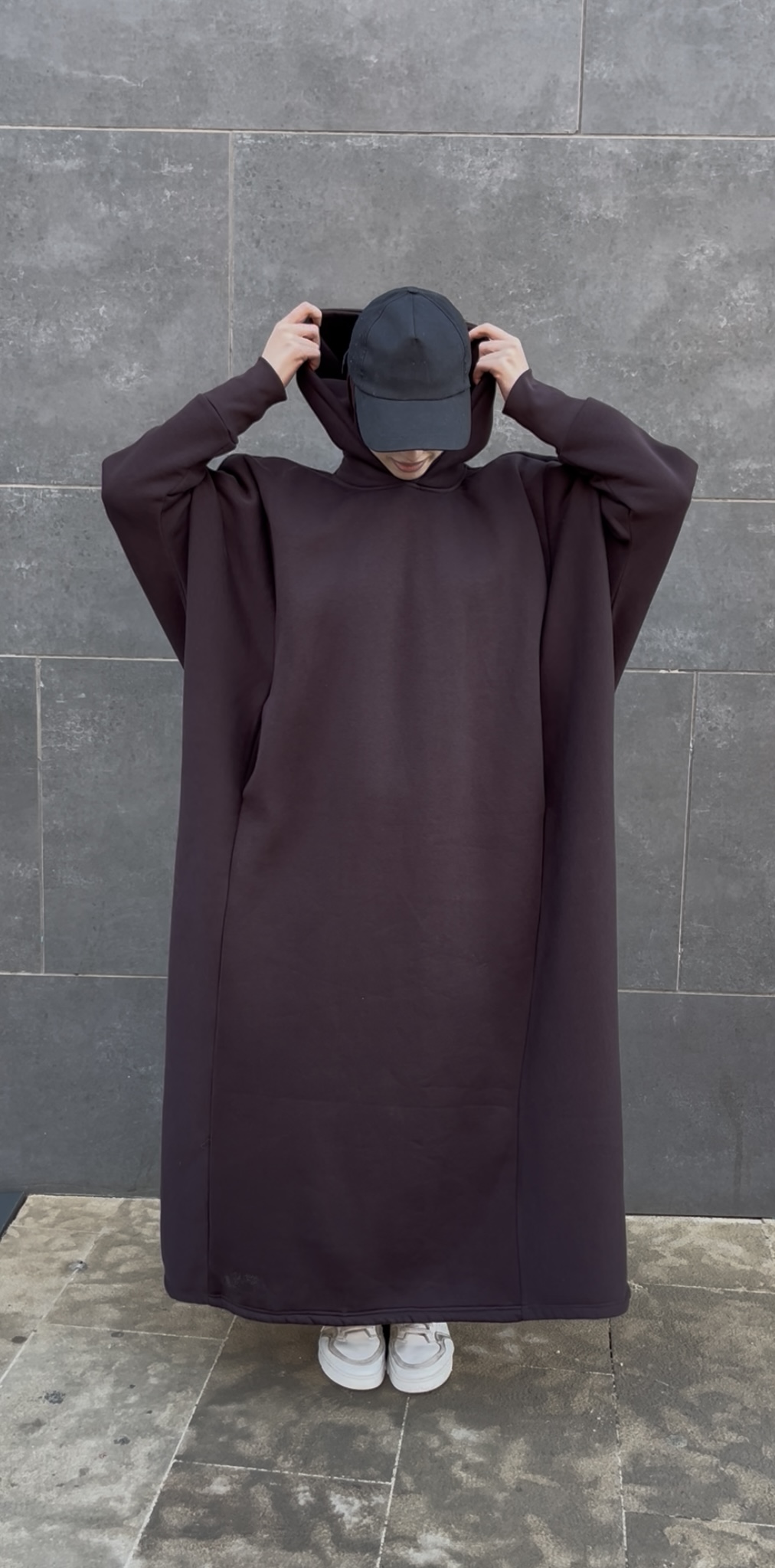 veilina hoodie marron veilina hoodie marron